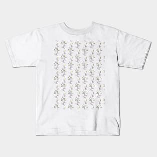 Delicate and Minimalist Branch Pattern Kids T-Shirt